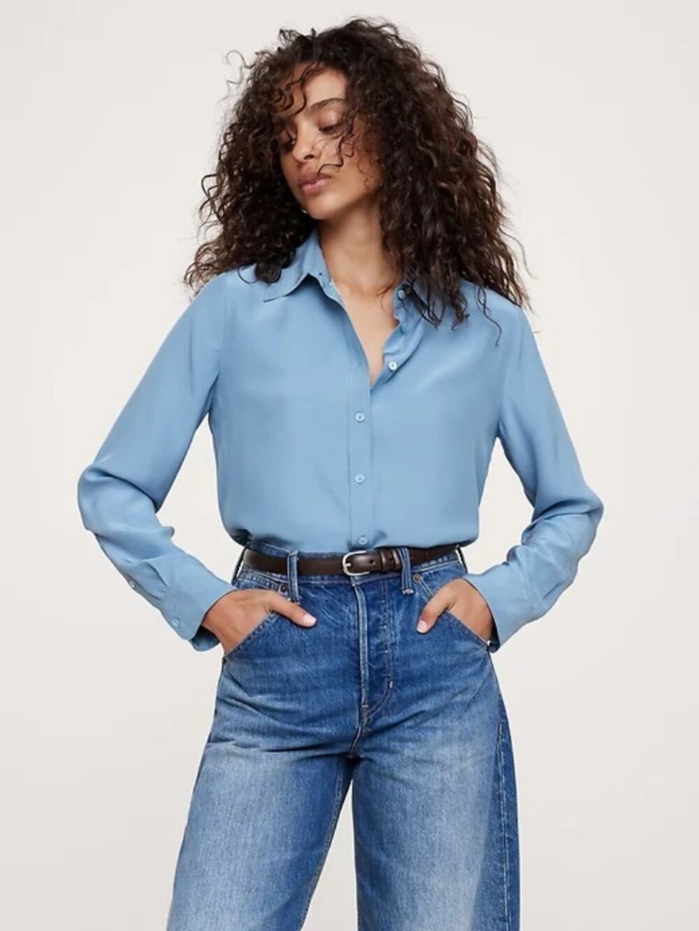 Banana Republic The Perfect Silk Shirt